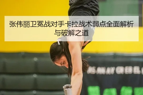 张伟丽卫冕战对手卡拉战术弱点全面解析与破解之道